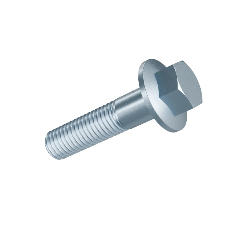 Hexagon Flange Bolt with Serrated Flange DIN 6921 M12 × 50, zinc plated