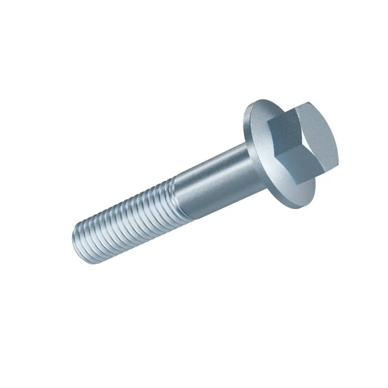 Hexagon Flange Bolt with Serrated Flange DIN 6921 M12 × 60, zinc plated