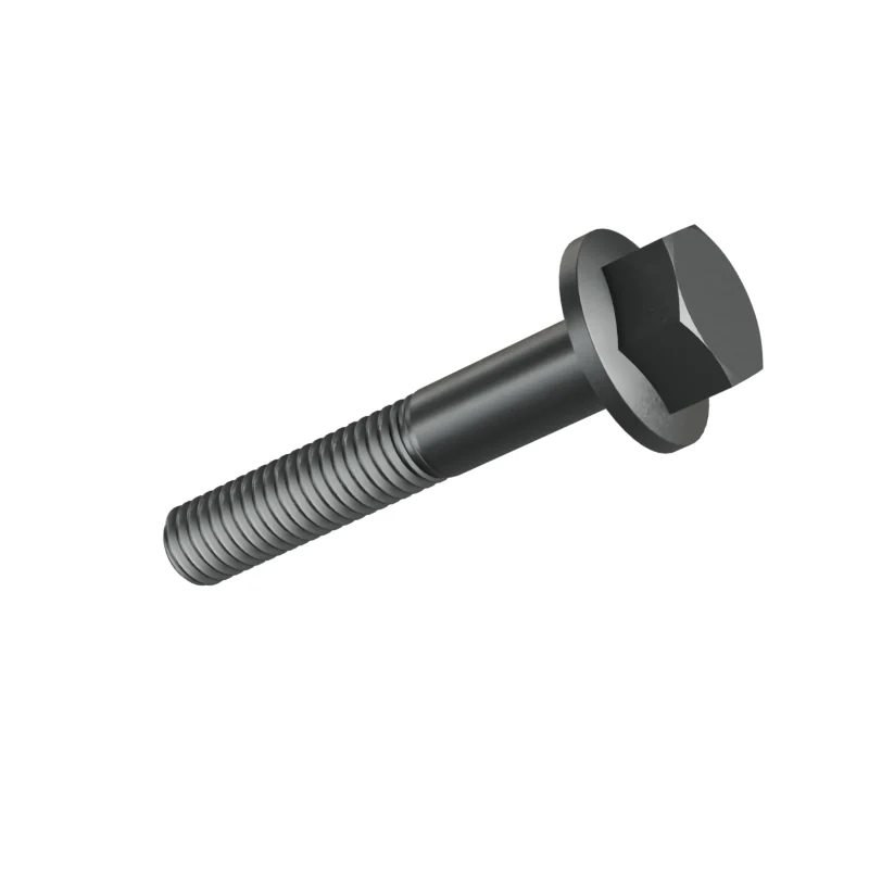 Hexagon Flange Bolt with Serrated Flange DIN 6921 M5 × 30, plain steel