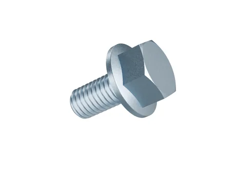 Hexagon Flange Bolt with Serrated Flange DIN 6921 M8 × 16, zinc plated
