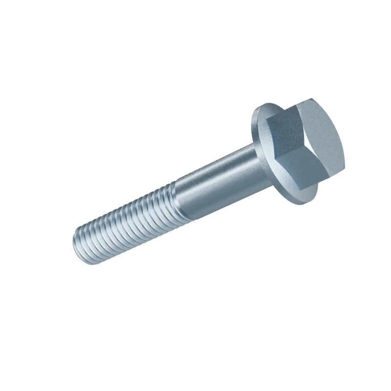 Hexagon Flange Bolt with Serrated Flange DIN 6921 M8 × 45, zinc plated