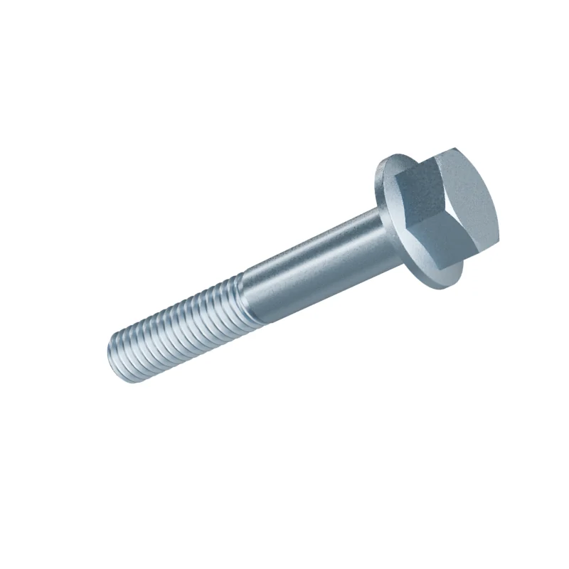 Hexagon Flange Bolt with Serrated Flange DIN 6921 M8 × 50, zinc plated