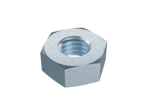 Hexagon Full Nut DIN 934 M3, zinc plated