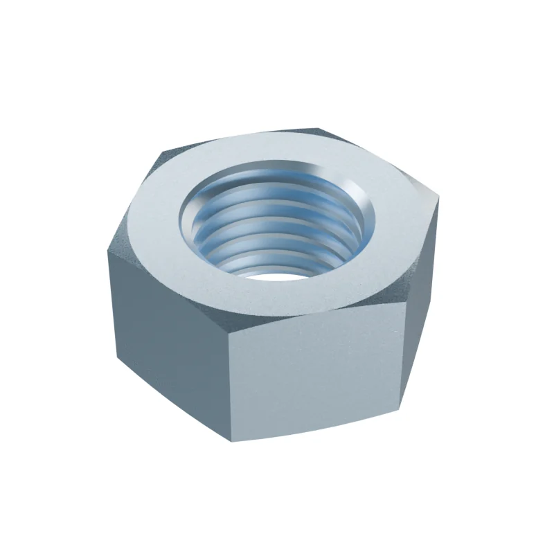 Hexagon Full Nut DIN 934 M30, zinc plated