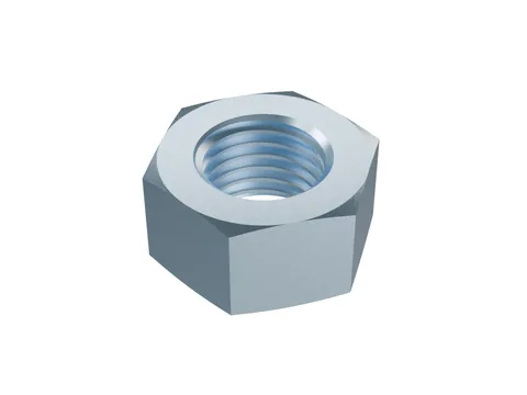 Hexagon Full Nut DIN 934 M30, zinc plated