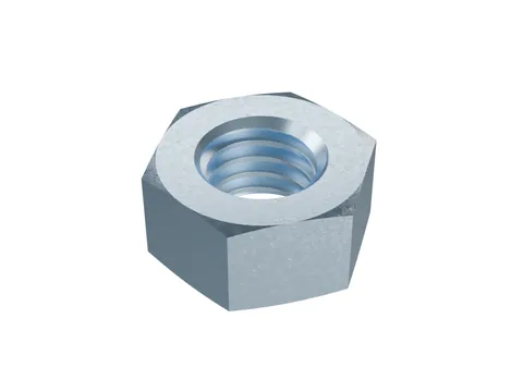 Hexagon Full Nut DIN 934 M5, zinc plated
