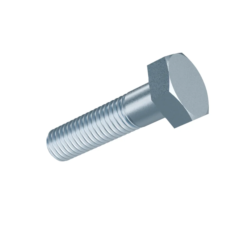 Hexagon Head Bolt Partial Thread DIN 931 M10 × 40, zinc plated