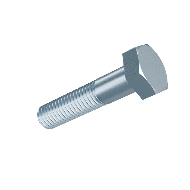 Hexagon Head Bolt Partial Thread DIN 931 M10 × 45, zinc plated