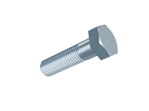 Hexagon Head Bolt Partial Thread DIN 931 M12 × 45, zinc plated