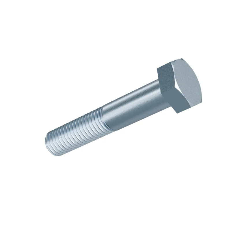 Hexagon Head Bolt Partial Thread DIN 931 M12 × 65, zinc plated