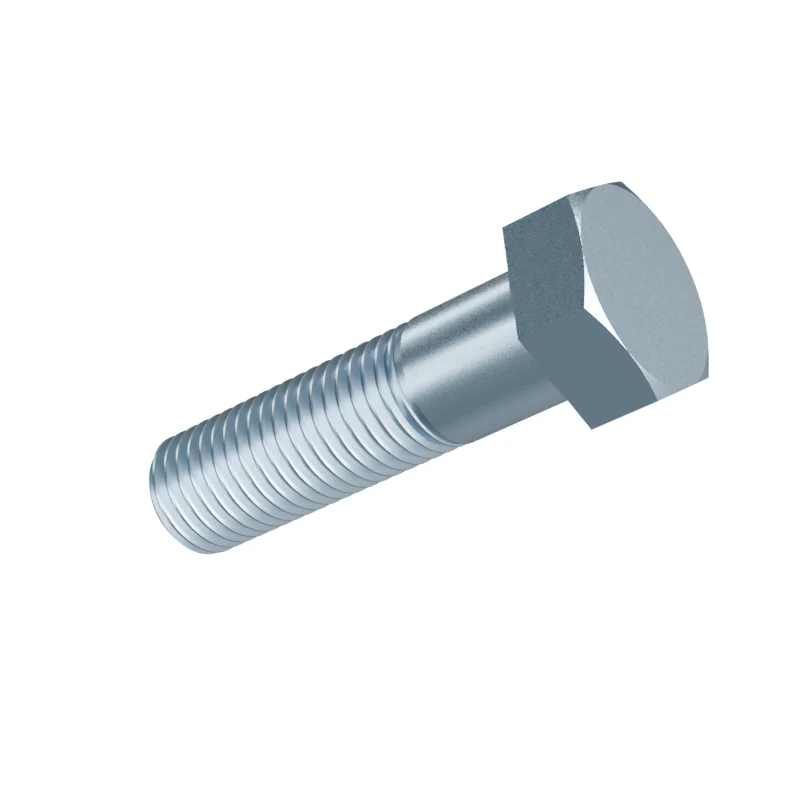 Hexagon Head Bolt Partial Thread DIN 931 M20 × 75, zinc plated
