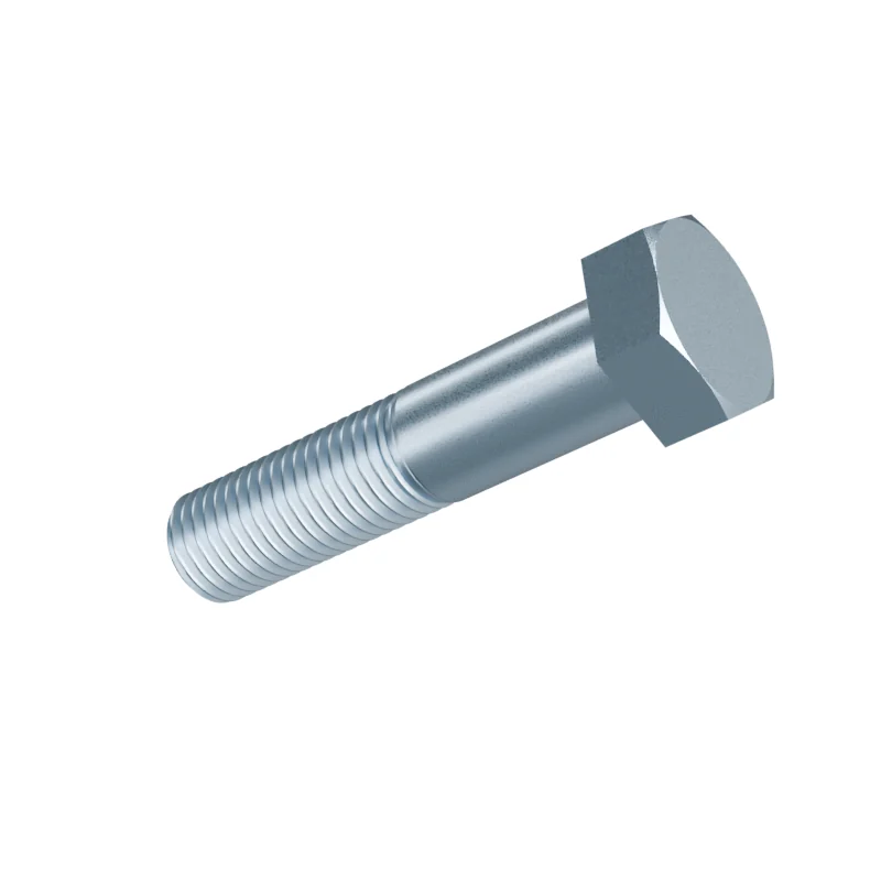 Hexagon Head Bolt Partial Thread DIN 931 M24 × 110, zinc plated