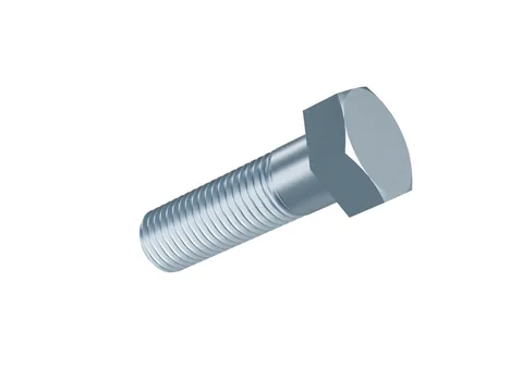 Hexagon Head Bolt Partial Thread DIN 931 M24 × 80, zinc plated