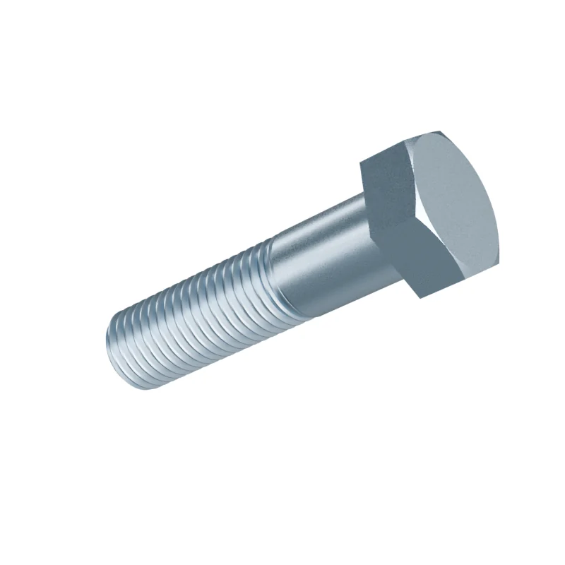 Hexagon Head Bolt Partial Thread DIN 931 M24 × 95, zinc plated