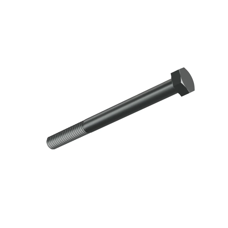 Hexagon Head Bolt Partial Thread DIN 931 M5 × 55, plain steel