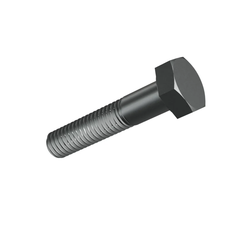 Hexagon Head Bolt Partial Thread DIN 931 M6 × 30, plain steel