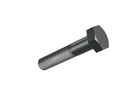 Hexagon Head Bolt Partial Thread DIN 931 M6 × 30, plain steel