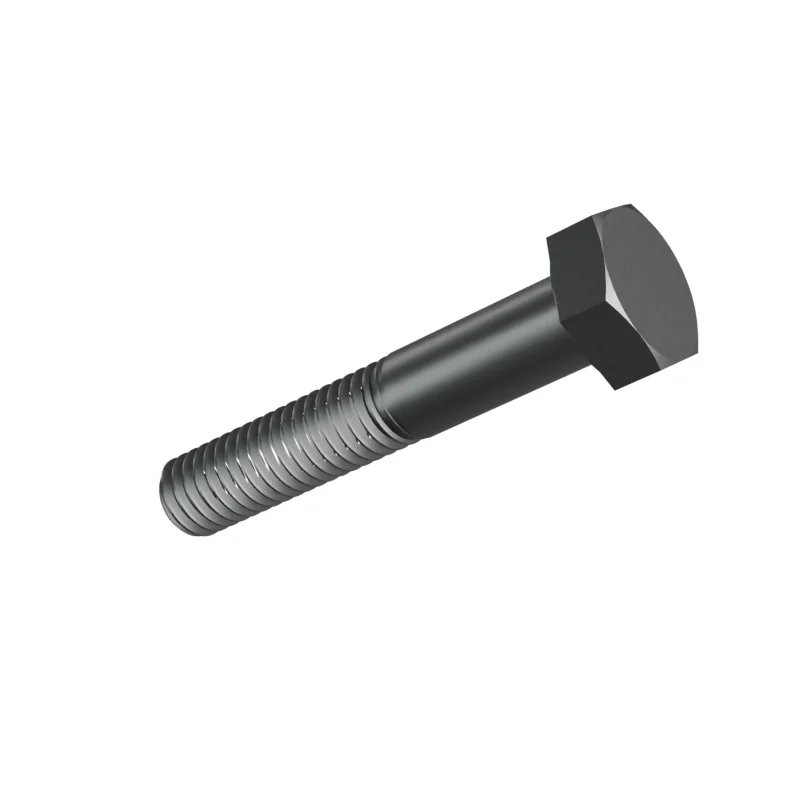 Hexagon Head Bolt Partial Thread DIN 931 M6 × 35, plain steel