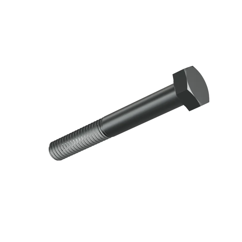 Hexagon Head Bolt Partial Thread DIN 931 M6 × 45, plain steel