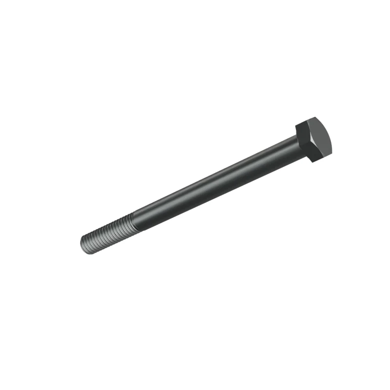Hexagon Head Bolt Partial Thread DIN 931 M6 × 75, plain steel