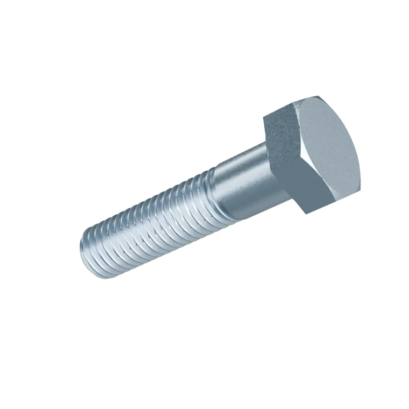 Hexagon Head Bolt Partial Thread DIN 931 M8 × 35, zinc plated