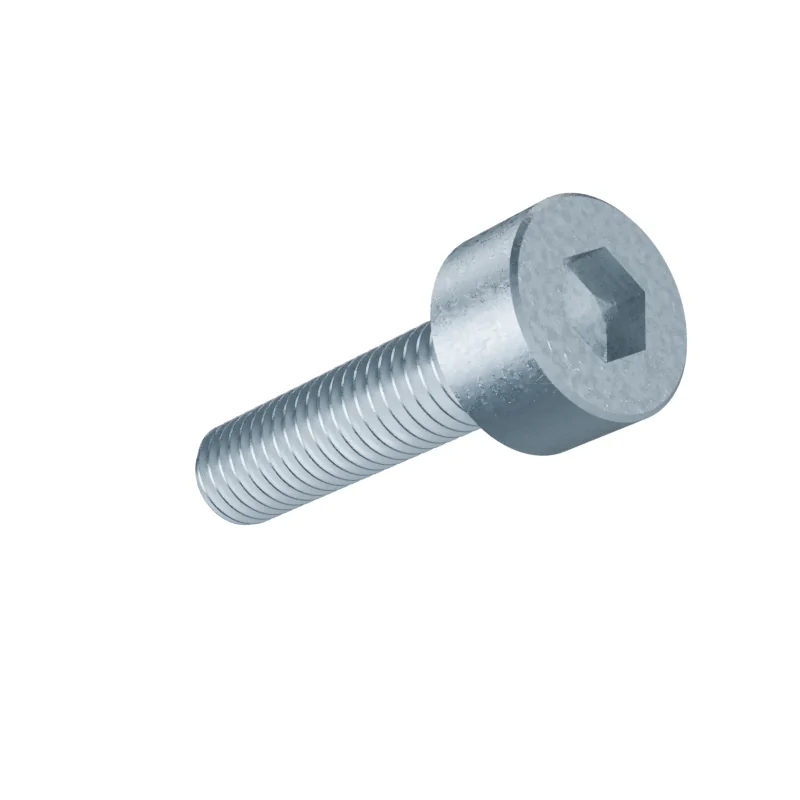 Hexagon Socket Head Cap Screw DIN 912 M3x0.5-5g6g × 12, zinc plated