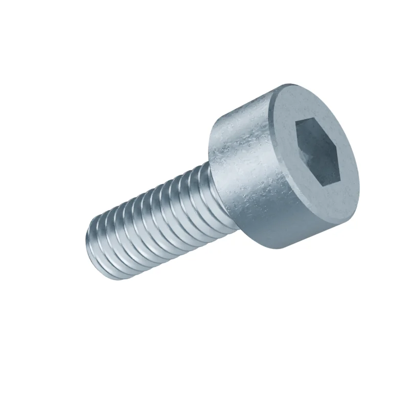 Hexagon Socket Head Cap Screw DIN 912 M3x0.5-6g × 8, zinc plated
