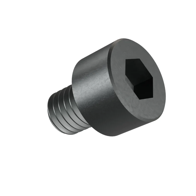 Hexagon Socket Head Cap Screw DIN 912 M5 × 6, plain steel