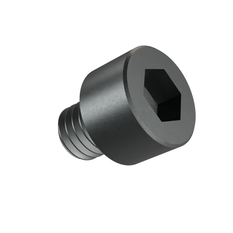 Hexagon Socket Head Cap Screw DIN 912 M6 × 6, plain steel