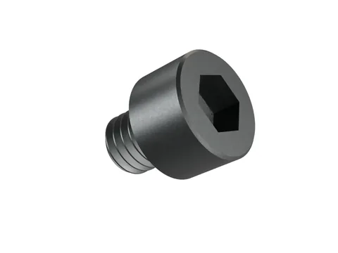 Hexagon Socket Head Cap Screw DIN 912 M6 × 6, plain steel