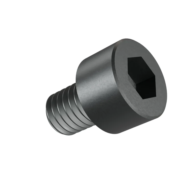 Hexagon Socket Head Cap Screw DIN 912 M6 × 8, plain steel