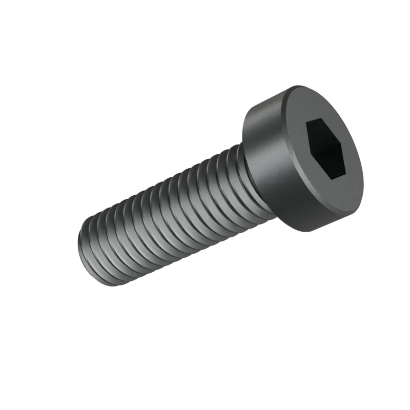 Hexagon Socket Head Cap Screw, Low Head DIN 7984 M10 × 30, plain steel