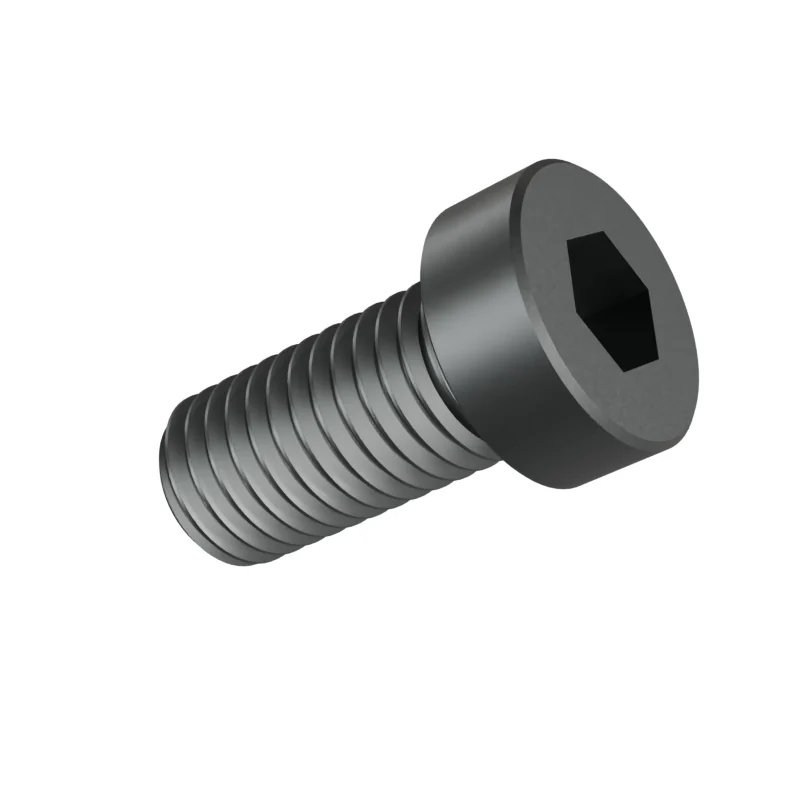 Hexagon Socket Head Cap Screw, Low Head DIN 7984 M12 × 25, plain steel