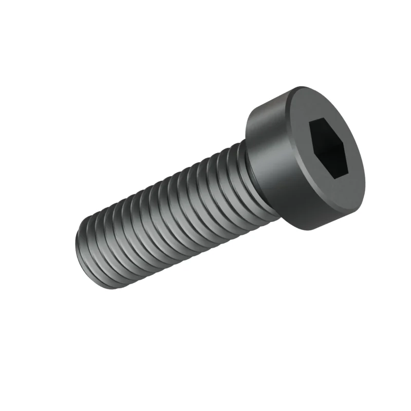 Hexagon Socket Head Cap Screw, Low Head DIN 7984 M12 × 35, plain steel