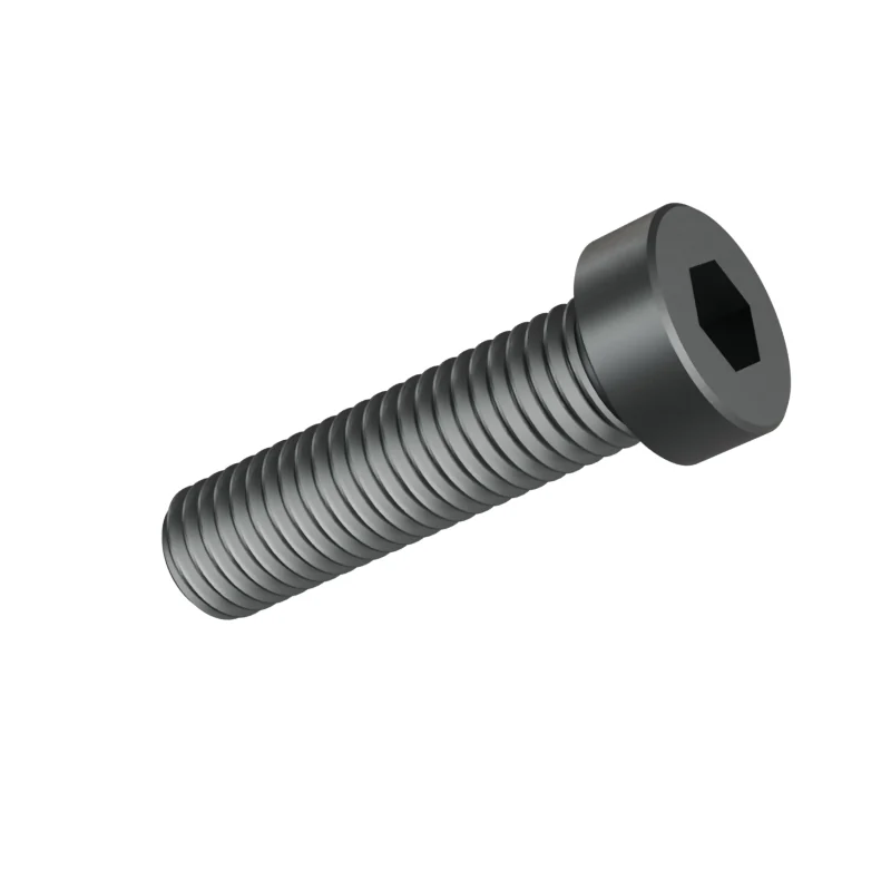 Hexagon Socket Head Cap Screw, Low Head DIN 7984 M12 × 45, plain steel