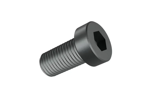 Hexagon Socket Head Cap Screw, Low Head DIN 7984 M20 × 40, plain steel