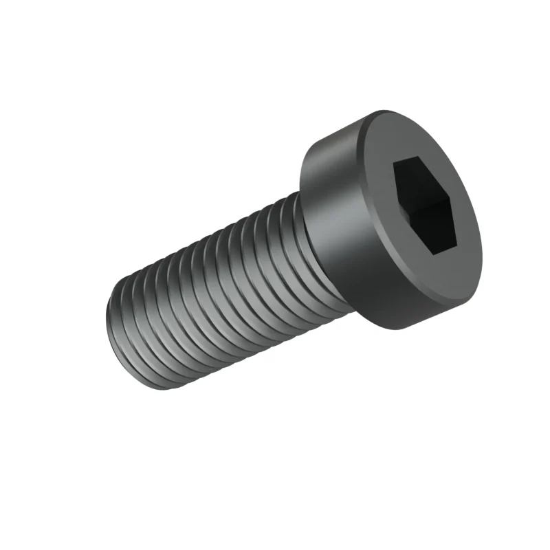 Hexagon Socket Head Cap Screw, Low Head DIN 7984 M20 × 45, plain steel
