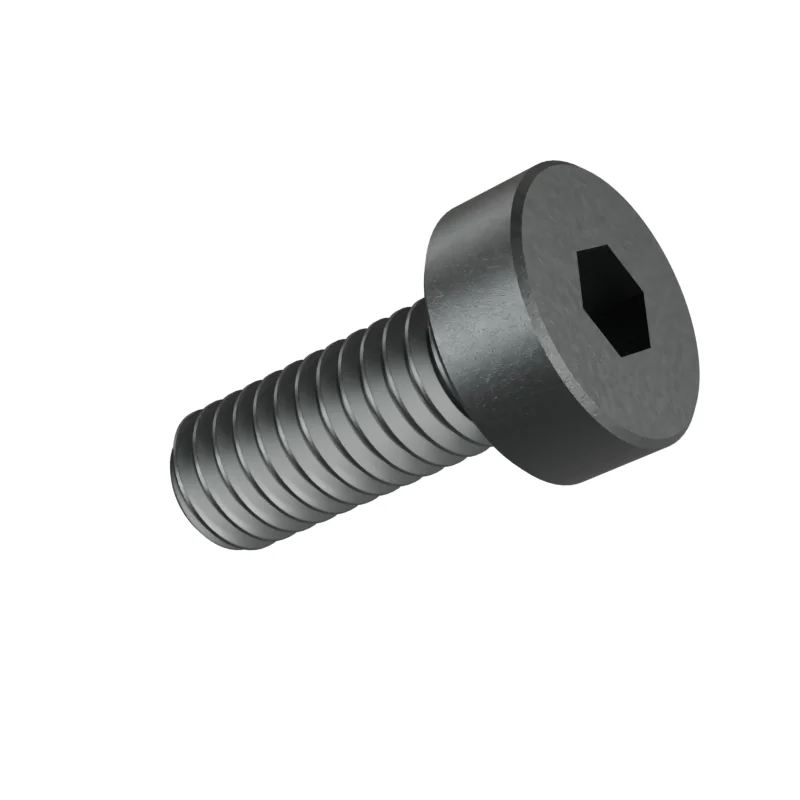 Hexagon Socket Head Cap Screw, Low Head DIN 7984 M4 × 10, plain steel