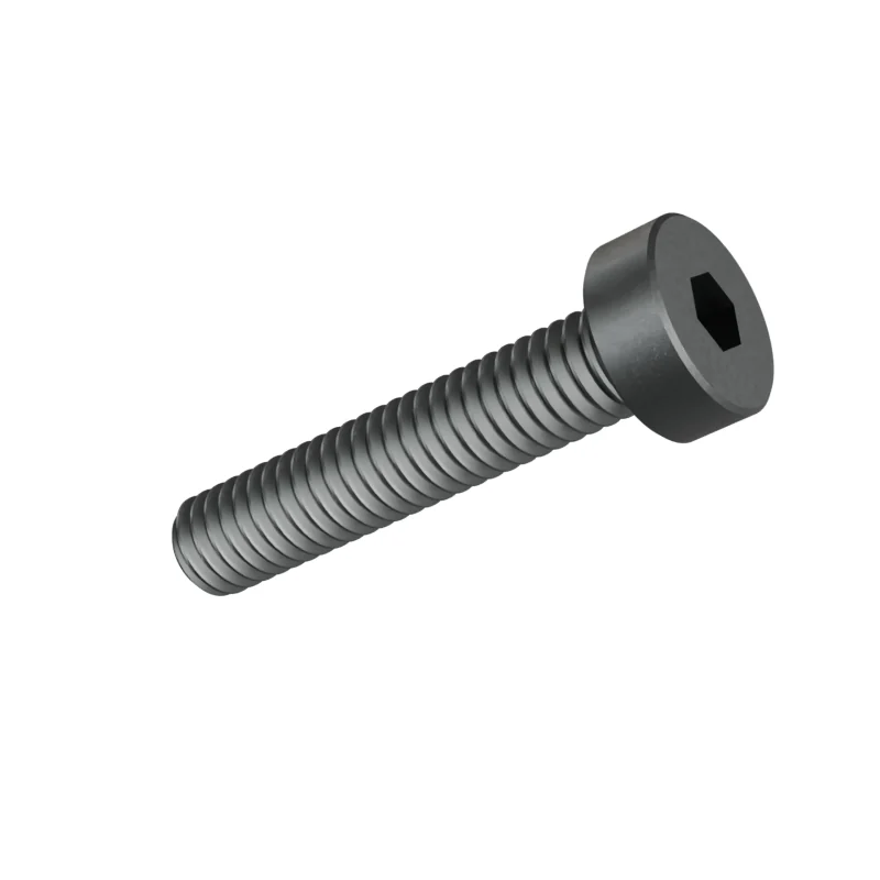 Hexagon Socket Head Cap Screw, Low Head DIN 7984 M4 × 20, plain steel