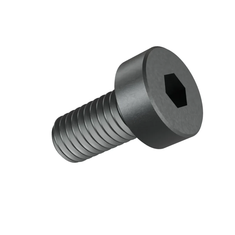 Hexagon Socket Head Cap Screw, Low Head DIN 7984 M5 × 10, plain steel