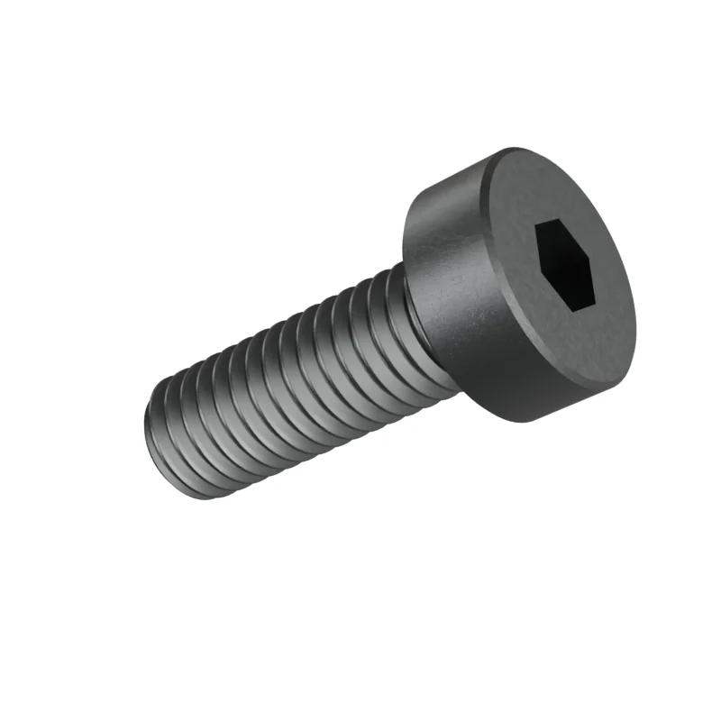 Hexagon Socket Head Cap Screw, Low Head DIN 7984 M5 × 14, plain steel