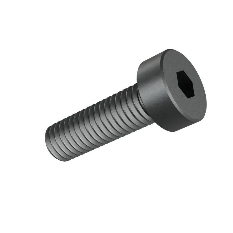 Hexagon Socket Head Cap Screw, Low Head DIN 7984 M5 × 16, plain steel