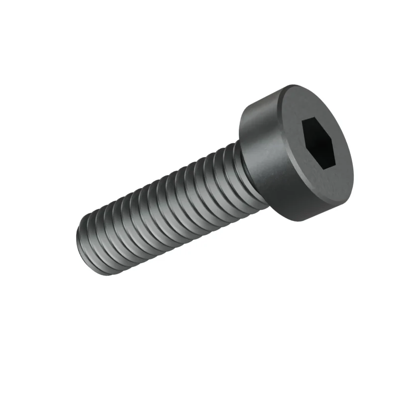 Hexagon Socket Head Cap Screw, Low Head DIN 7984 M6 × 20, plain steel