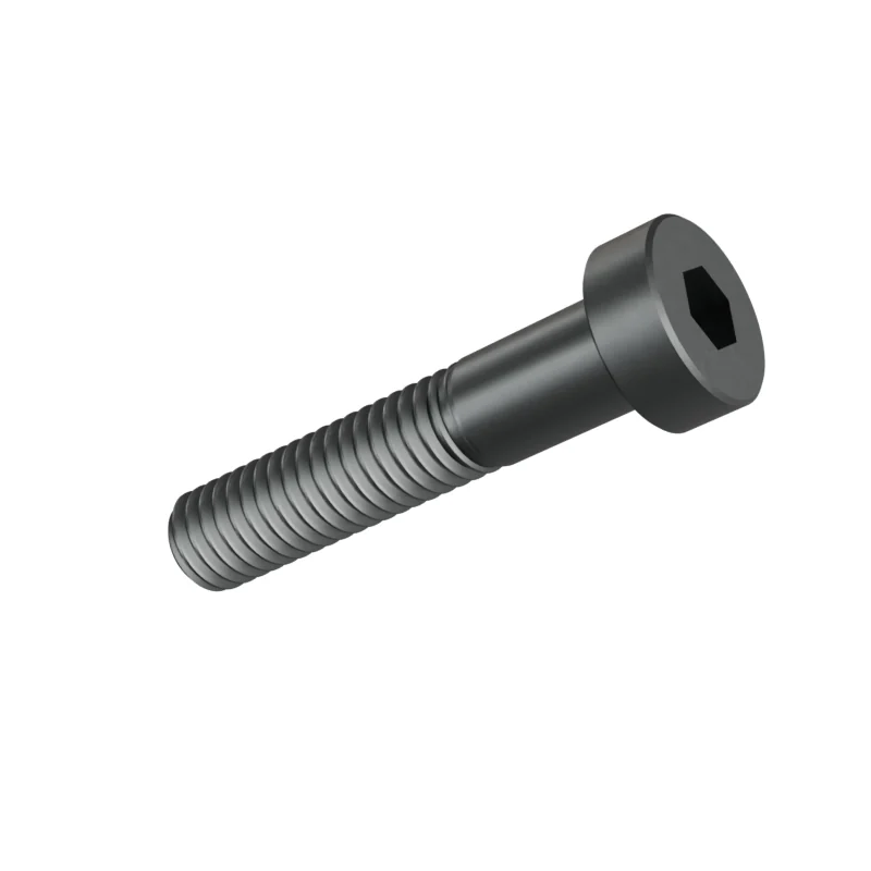 Hexagon Socket Head Cap Screw, Low Head DIN 7984 M6 × 30, plain steel