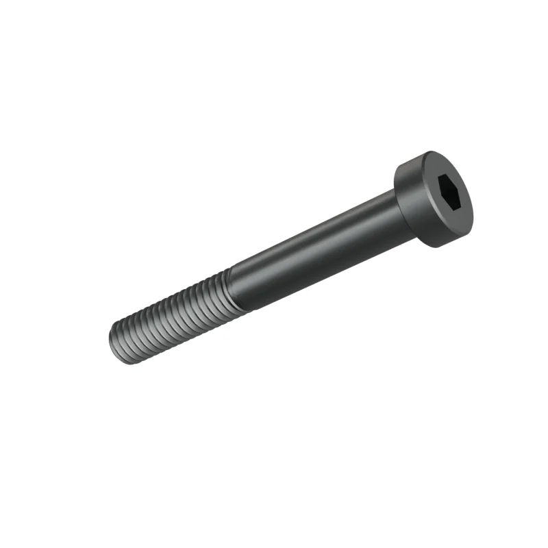 Hexagon Socket Head Cap Screw, Low Head DIN 7984 M6 × 45, plain steel