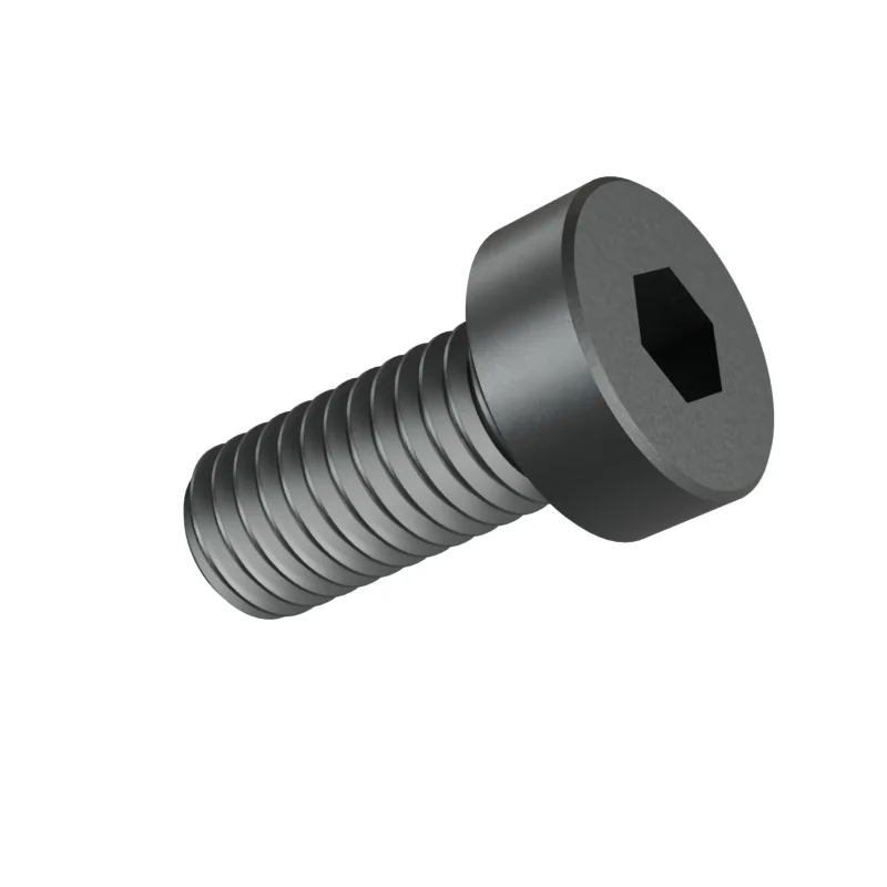 Hexagon Socket Head Cap Screw, Low Head DIN 7984 M8 × 18, plain steel