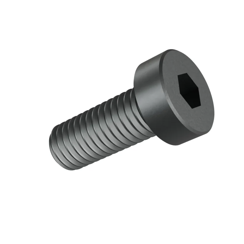 Hexagon Socket Head Cap Screw, Low Head DIN 7984 M8 × 20, plain steel