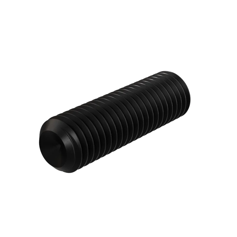 Hexagon Socket Set Screw, Cup Point DIN 916 M12 × 40, black oxide