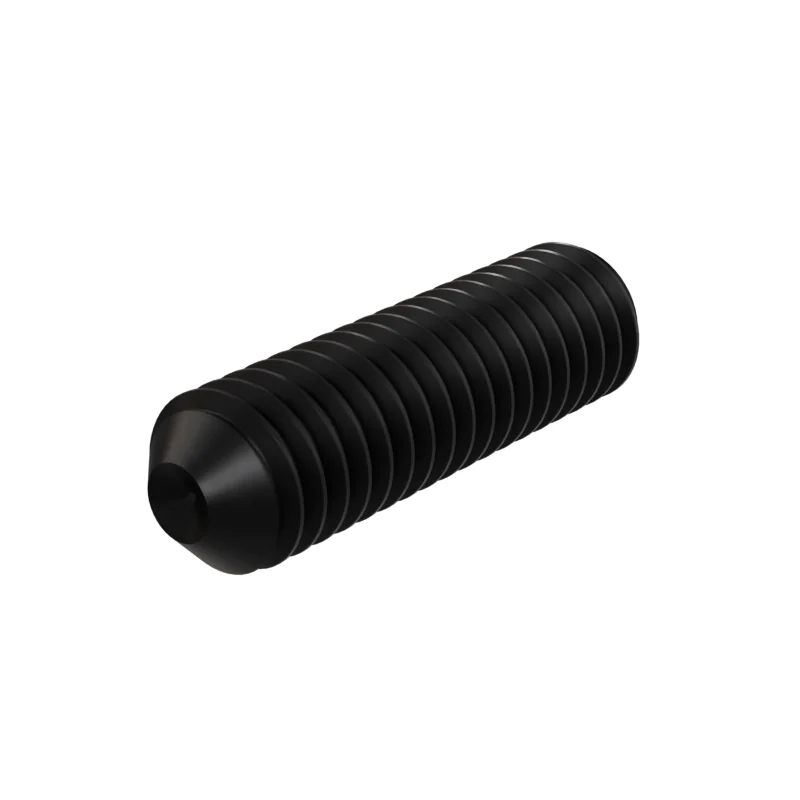 Hexagon Socket Set Screw, Cup Point DIN 916 M3 × 10, black oxide