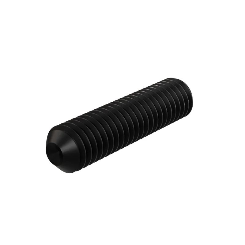 Hexagon Socket Set Screw, Cup Point DIN 916 M5 × 20, black oxide